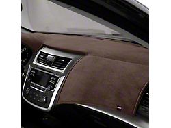 Covercraft VelourMat Custom Dash Cover; Cocoa (93-96 Camaro w/o Alarm Sensor)