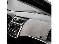 Covercraft VelourMat Custom Dash Cover; Grey (10-15 Camaro w/o Heads Up Display)