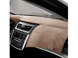 Covercraft VelourMat Custom Dash Cover; Taupe (93-96 Camaro w/ Alarm Sensor)