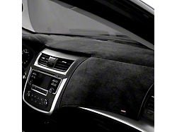 Covercraft VelourMat Custom Dash Cover; Black (20-25 Corvette C8 w/ Heads Up Display)