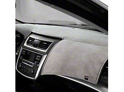 Covercraft VelourMat Custom Dash Cover; Grey (20-24 Corvette C8 w/o Heads Up Display)