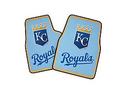 Coverking Printed Floor Mats with Kansas City Royals Logo (Universal; Some Adaptation May Be Required)