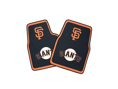 Coverking Printed Floor Mats with San Francisco Giants Logo (Universal; Some Adaptation May Be Required)