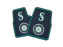 Coverking Printed Floor Mats with Seattle Mariners Logo (Universal; Some Adaptation May Be Required)