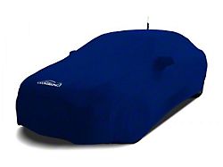 Coverking Satin Stretch Indoor Car Cover; Impact Blue (16-24 Camaro Convertible w/o Ground Effects Package)