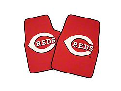 Coverking Printed Floor Mats with Cincinnati Reds Logo (Universal; Some Adaptation May Be Required)