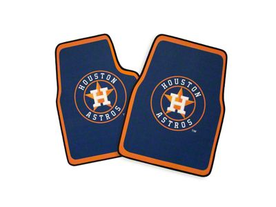 Coverking Printed Floor Mats with Houston Astros Logo (Universal; Some Adaptation May Be Required)