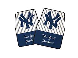 Coverking Printed Floor Mats with New York Yankees Logo (Universal; Some Adaptation May Be Required)