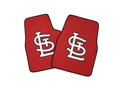 Coverking Printed Floor Mats with St Louis Cardinals Logo (Universal; Some Adaptation May Be Required)