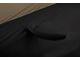Coverking Satin Stretch Indoor Car Cover without Roof Antenna Pocket; Black/Sahara Tan (06-10 Charger w/o Rear Spoiler)