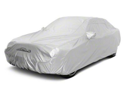 Coverking Silverguard Car Cover with Rear Roof Antenna Pocket (11-14 Charger)