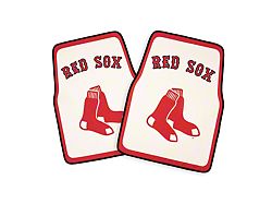 Coverking Printed Floor Mats with Boston Red Sox Logo (Universal; Some Adaptation May Be Required)