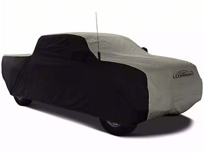 Coverking Stormproof Car Cover with C5 Logo; Black/Gray (97-04 Corvette C5)