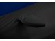 Coverking Satin Stretch Indoor Car Cover; Black/Impact Blue (18-23 Mustang Convertible)