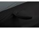 Coverking Satin Stretch Indoor Car Cover; Black/Metallic Gray (86-93 Mustang LX Convertible)