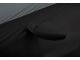 Coverking Satin Stretch Indoor Car Cover; Black/Metallic Gray (10-12 Mustang GT500 Coupe)