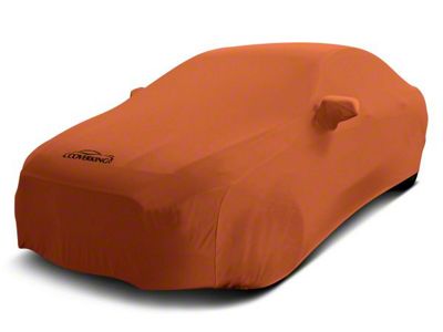 Coverking Satin Stretch Indoor Car Cover; Inferno Orange (18-20 Mustang GT350R)