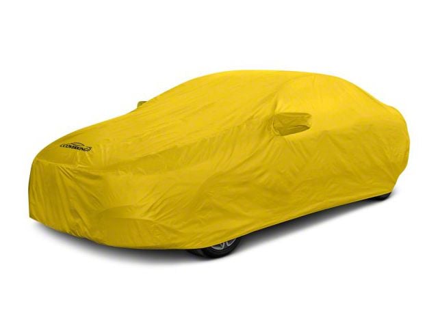 Coverking Stormproof Car Cover; Yellow (13-14 Mustang GT500 Coupe)
