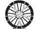 Cray Astoria Gloss Black with Mirror Cut Face Wheel; 18x9.5 (93-02 Camaro)
