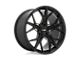 Cray Hammerhead Gloss Black Wheel; 21x9; 38mm Offset (16-24 Camaro, Excluding SS w/ 6-Piston Front Calipers & ZL1)