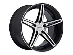 Cray Brickyard Machined Matte Black Wheel; 19x9 (97-04 Corvette C5)