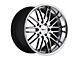 Cray Hawk Chrome Wheel; Rear Only; 18x10.5 (97-04 Corvette C5)