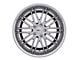 Cray Hawk Chrome Wheel; Rear Only; 18x10.5 (05-13 Corvette C6)