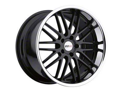 Cray Hawk Gloss Black Wheel; Rear Only; 20x11; 73mm Offset (14-19 Corvette C7)