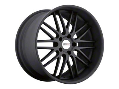 Cray Hawk Matte Black Wheel; Rear Only; 19x10 (14-19 Corvette C7)