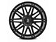 Curva Concepts C48 Gloss Black Wheel; Rear Only; 22x10.5 (06-10 RWD Charger)