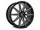 Curva Concepts C49 Gloss Black Milled Wheel; Rear Only; 22x10.5 (06-10 RWD Charger)