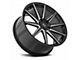 Curva Concepts C49 Gloss Black Milled Wheel; Rear Only; 22x10.5 (06-10 RWD Charger)