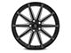 Curva Concepts C49 Gloss Black Milled Wheel; 20x9 (10-15 Camaro LS, LT)