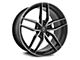 Curva Concepts CFF25 Gloss Black Machine Wheel; Rear Only; 20x10 (10-15 Camaro)