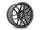 Curva Concepts C300 Matte Gunmetal Wheel; 18x9.5 (16-24 Camaro LS, LT, LT1)