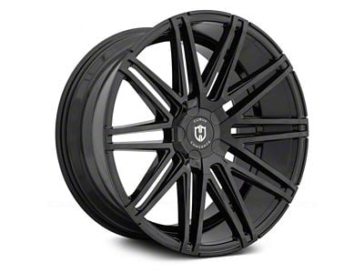 Curva Concepts C48 Gloss Black Wheel; 20x9; 35mm Offset (16-24 Camaro LS, LT)