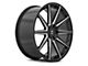 Curva Concepts C49 Gloss Black Milled Wheel; Rear Only; 20x10.5 (16-24 Camaro)