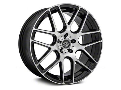 Curva Concepts C7 Gloss Black Machine Wheel; 20x9.5; 25mm Offset (16-24 Camaro)