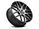 Curva Concepts C7 Gloss Black Machine Wheel; 20x9.5; 25mm Offset (16-24 Camaro)