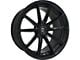 Curva Concepts C46 Gloss Black Wheel; Rear Only; 20x10.5 (11-23 RWD Charger, Excluding Widebody)