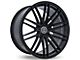 Curva Concepts CFF50 Gloss Black Wheel; Rear Only; 20x10.5 (11-23 RWD Charger, Excluding Widebody)