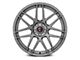 Curva Concepts C300 Matte Gunmetal Wheel; 19x9 (15-23 Mustang GT, EcoBoost, V6)