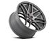 Curva Concepts C300 Matte Gunmetal Wheel; 19x9 (15-23 Mustang GT, EcoBoost, V6)