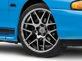 AMR Dark Stainless Wheel; 19x8.5; 30mm Offset (94-98 Mustang)