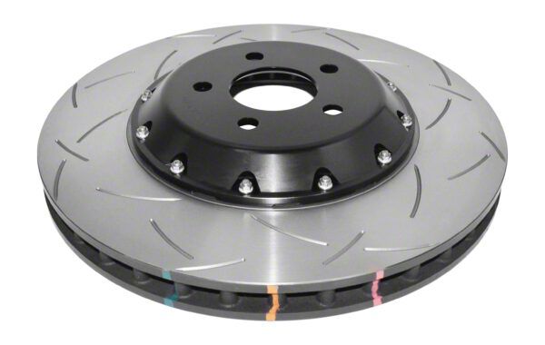 DBA Mustang 5000 Series T3 Slotted Rotor; Front DBA52166BLKS (15-23 ...