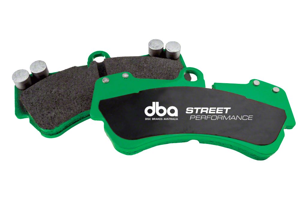 DBA Mustang Street Performance Semi-Metallic Carbon Fiber Brake Pads ...