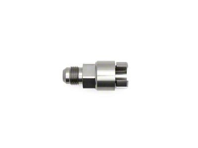 DeatschWerks EFI Quick Connect Adapter; 6AN Male to 3/8-Inch Female