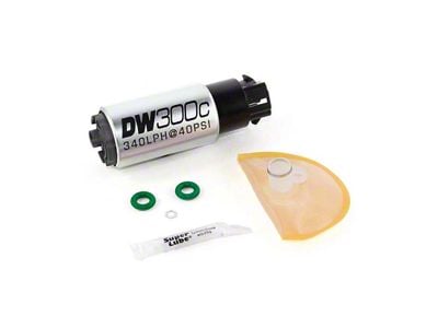 DeatschWerks DW300C In-Tank Fuel Pump; 340 LPH (Universal; Some Adaptation May Be Required)