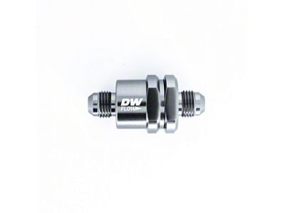 DeatschWerks One Way Check Valve Flare; 6AN Male to 6AN Male