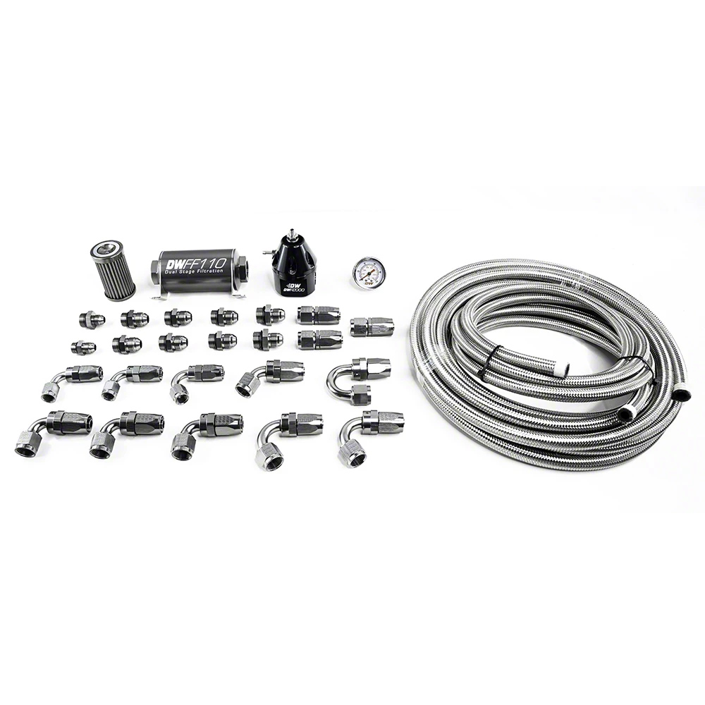 LS/Gen III Fuel System Plumbing Kit, return style - dual fuel line